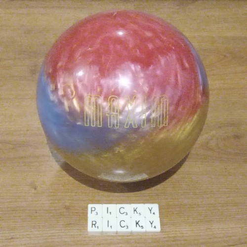 Ebonite maxim ten pin bowling - maxim,