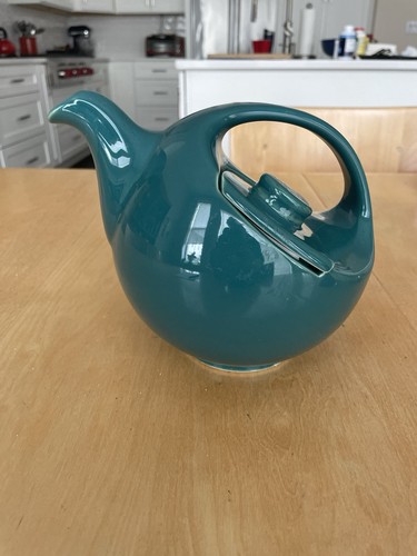 Hall bowling ball teapot rare - hall,