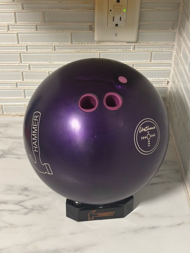 Purple hammer bowling - hammer, ball