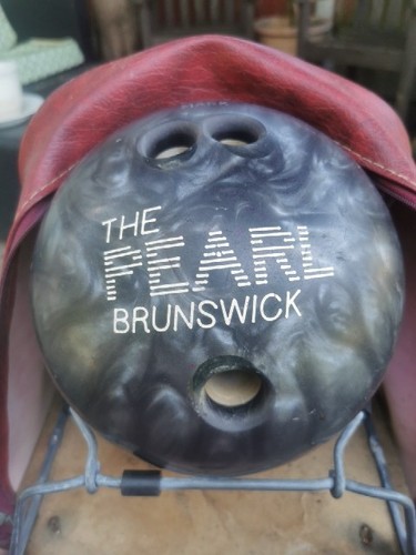 Vintage brunswick bowling - bowling, ball